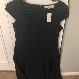 Never worn Loft navy dress